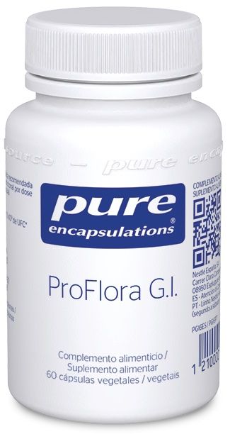 ProFlora G.I. · Pure Encapsulations · 60 cápsulas