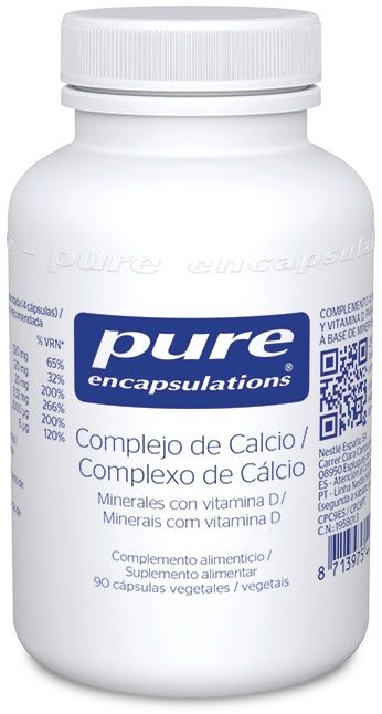 Complejo de Calcio · Pure Encapsulations · 90 cápsulas