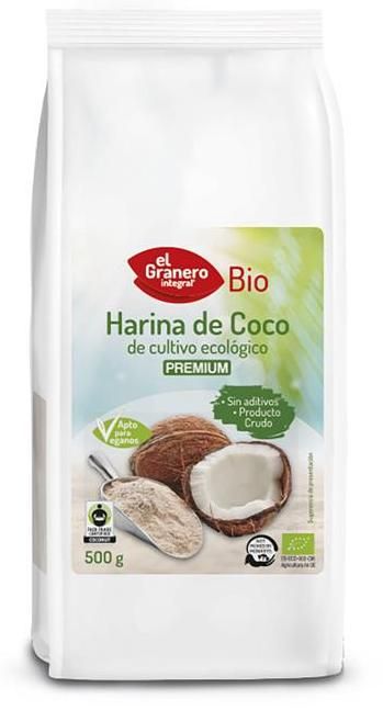 Harina de Coco · El Granero Integral · 500 gramos