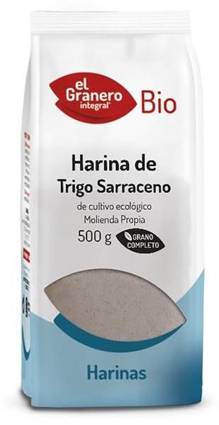 Harina de Trigo Sarraceno · El Granero Integral · 500 gramos