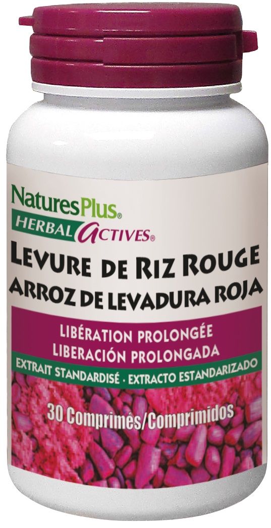 Arroz de Levadura Roja · Nature's Plus · 30 comprimidos