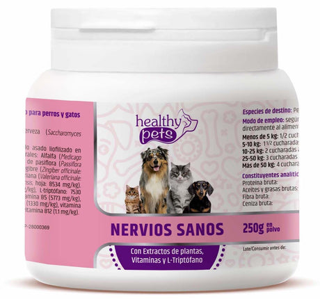 Nervios Sanos · Healthy Pets · 250 gramos