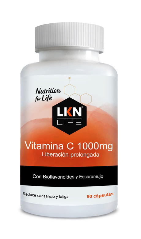 Vitamina C 1.000 mg - Liberación Prolongada · LKN Life · 90 cápsulas