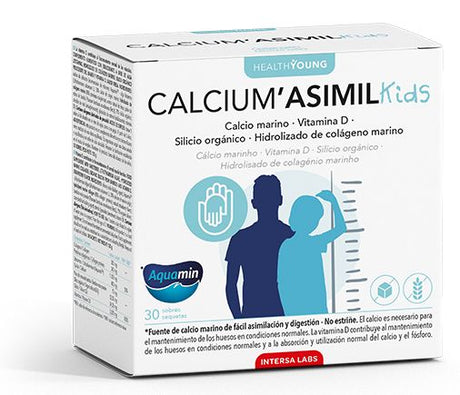 Calcium'Asimil Kids · Dietéticos Intersa · 30 sobres