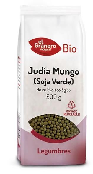 Judía Mungo (Soja Verde) · El Granero Integral · 500 gramos