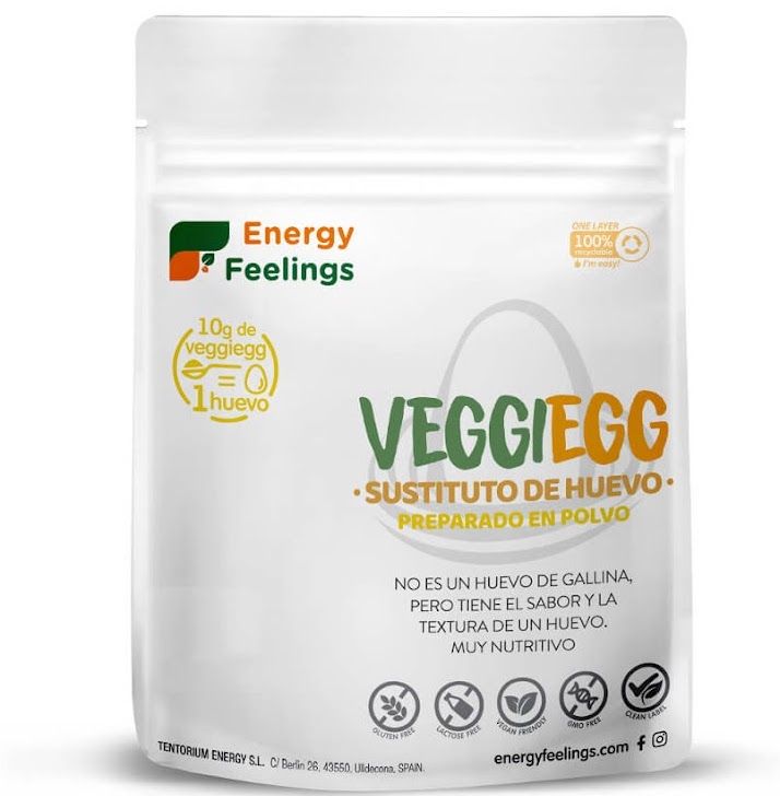 Veggiegg · Energy Feelings · 120 gramos