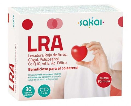 Levadura Roja de Arroz · Sakai · 30 cápsulas