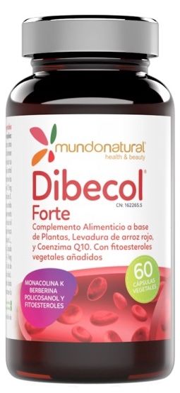 Dibecol Forte · Mundo Natural · 60 cápsulas