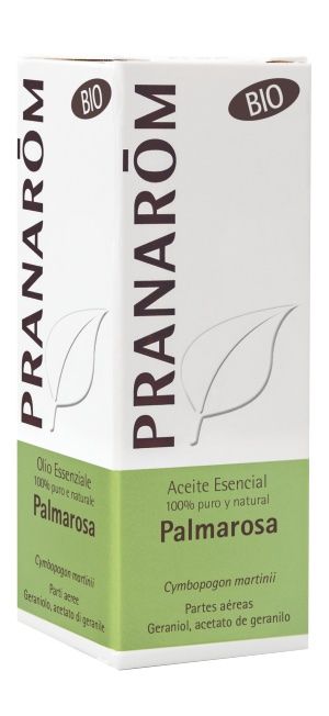 Aceite Esencial de Palmarosa Bio · Pranarom · 10 ml