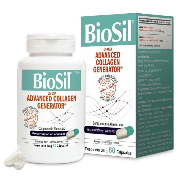 Generador Avanzado de Colágeno · Biosil · 60 cápsulas