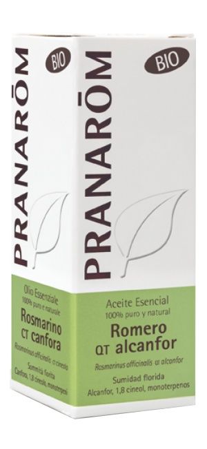 Aceite Esencial de Romero QT Alcanfor Bio · Pranarom · 10 ml