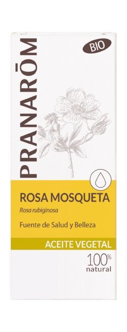 Aceite Vegetal de Rosa Mosqueta Bio · Pranarom · 50 ml