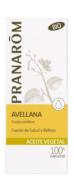 Aceite Vegetal de Avellana Bio · Pranarom · 50 ml