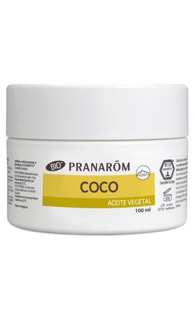 Aceite Vegetal de Coco Bio · Pranarom · 100 ml