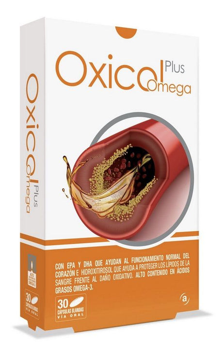 Oxicol Plus Omega · Actafarma · 30 perlas