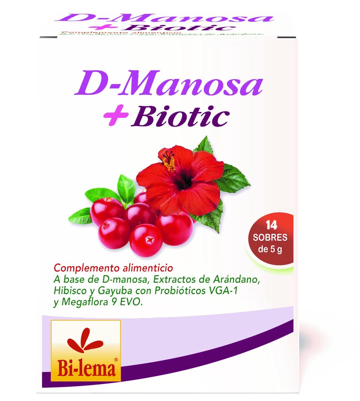 D-Manosa + Biotic · Bilema · 14 sobres