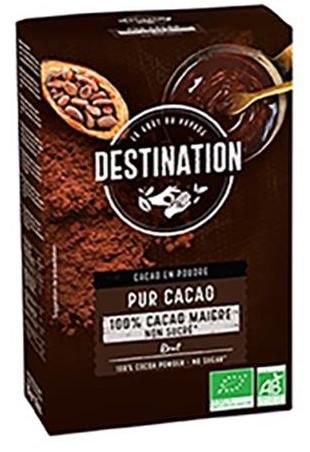 Cacao Puro 10-12% Materia Grasa · Destination · 250 gramos