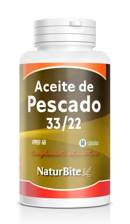 Aceite de Pescado 33/22 · NaturBite · 60 cápsulas