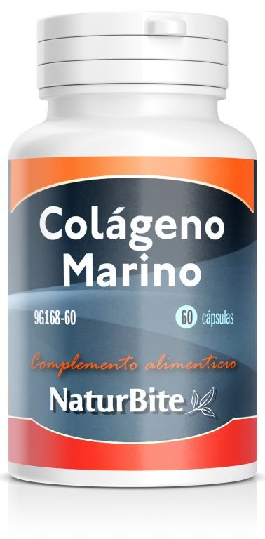 Colágeno Marino · NaturBite · 60 cápsulas