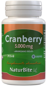 Cranberry 5.000 mg · NaturBite · 60 comprimidos