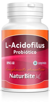 L-Acidophilus · NaturBite · 60 comprimidos