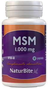 MSM 1.000 mg · NaturBite · 60 comprimidos