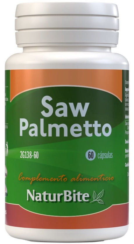 Saw Palmetto · NaturBite · 60 cápsulas