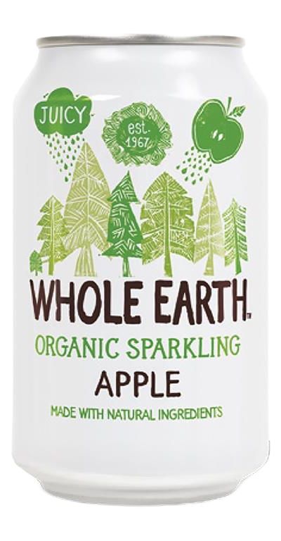 Refresco de Manzana · Whole Earth · 330 ml