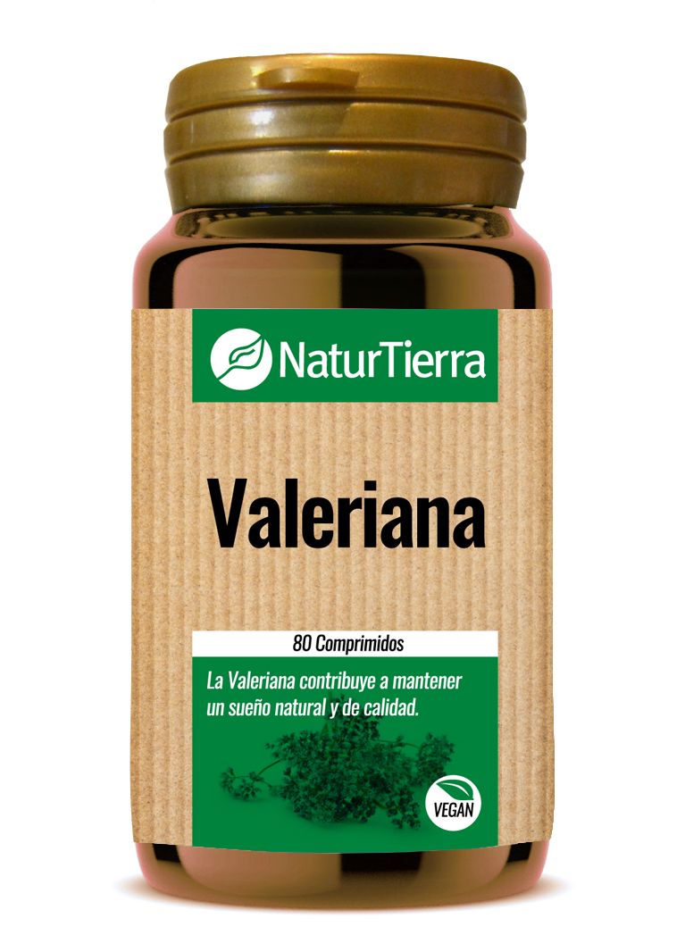 Valeriana · NaturTierra · 80 comprimidos