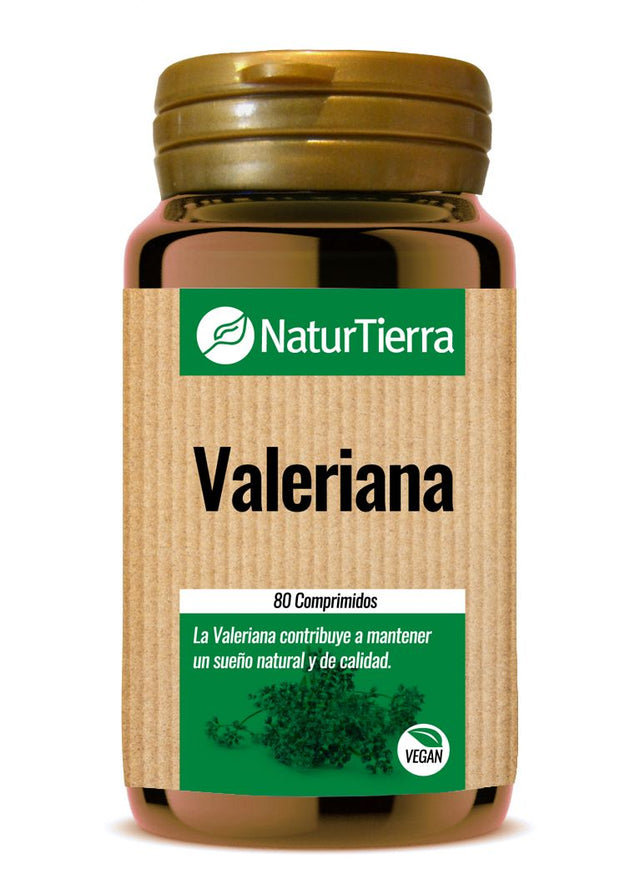 Valeriana · NaturTierra · 80 comprimidos