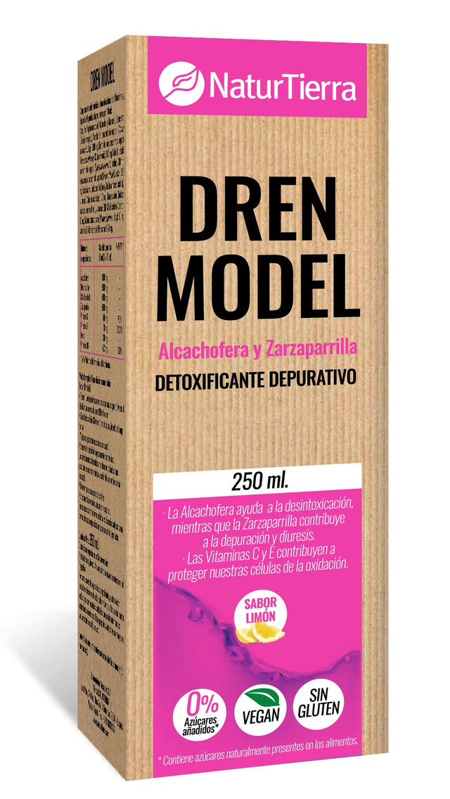 Jarabe Dren model · NaturTierra · 250 ml