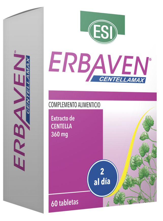 Erbaven Centellamax · ESI · 60 tabletas