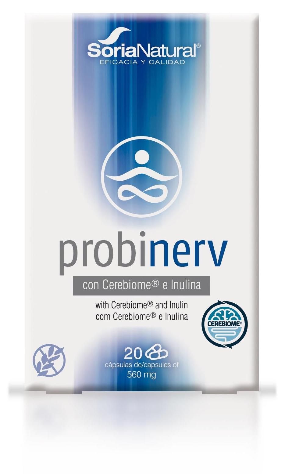 Probinerv · Soria Natural · 20 cápsulas