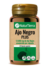 Ajo Negro Plus · NaturTierra · 20 cápsulas