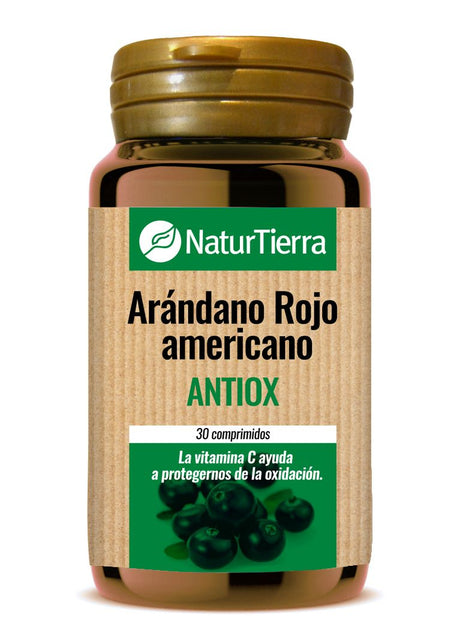 Arándano Rojo Americano · NaturTierra · 30 comprimidos