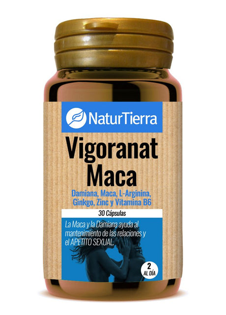 Vigoranat Maca · NaturTierra · 30 cápsulas