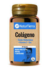 Colágeno + Ácido Hialurónico · NaturTierra · 30 cápsulas