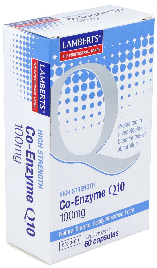 Co-Enzima Q10 100 mg · Lamberts · 60 cápsulas