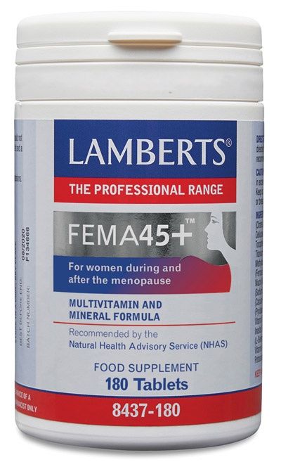 Fema 45+ · Lamberts · 180 comprimidos