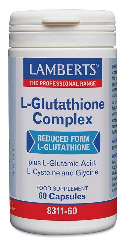 L-Glutationa Complex · Lamberts · 60 cápsulas