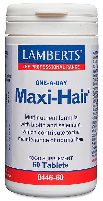 Maxi-Hair · Lamberts · 60 comprimidos