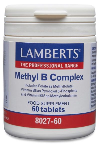 Methyl B Complex · Lamberts · 60 comprimidos