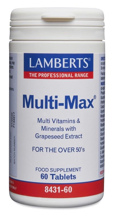 Multi-Max · Lamberts · 60 comprimidos