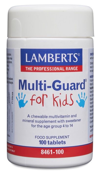 Multiguard for Kids · Lamberts · 100 comprimidos