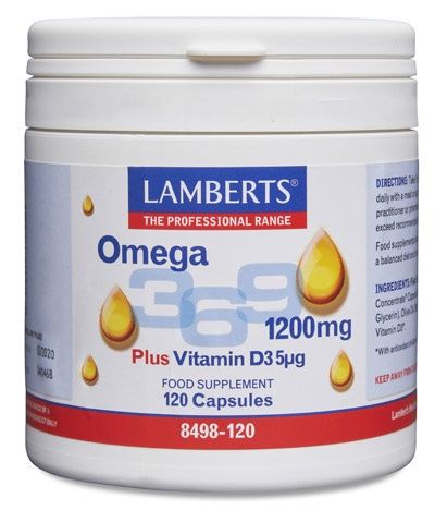 Omega 3-6-9 · Lamberts · 120 perlas