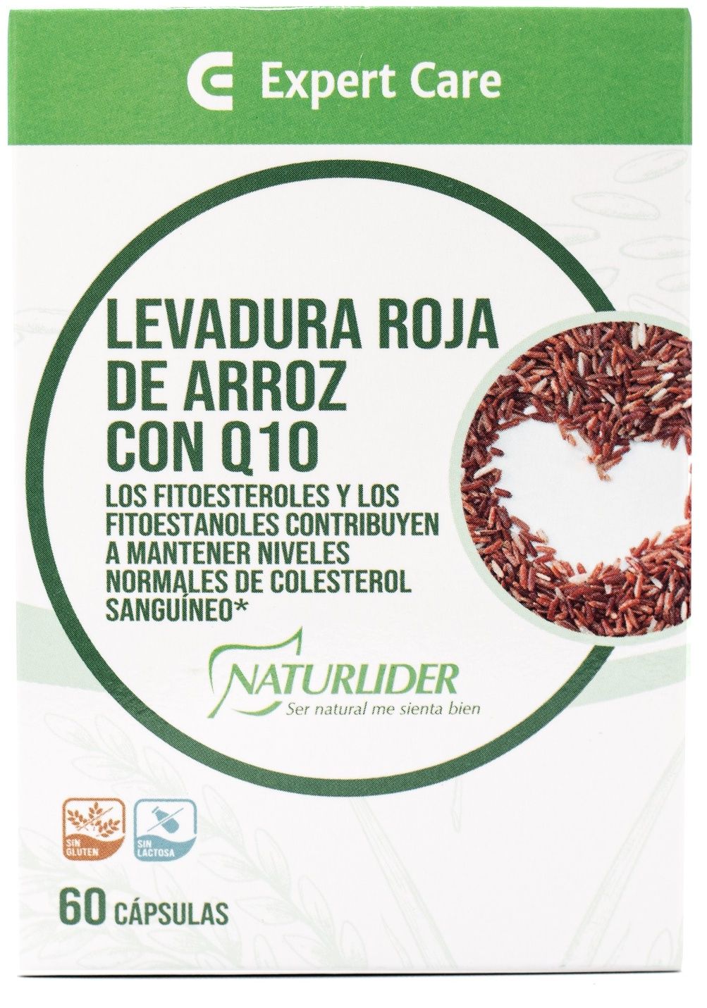 Levadura Roja de Arroz con Q10 · Naturlider · 60 cápsulas