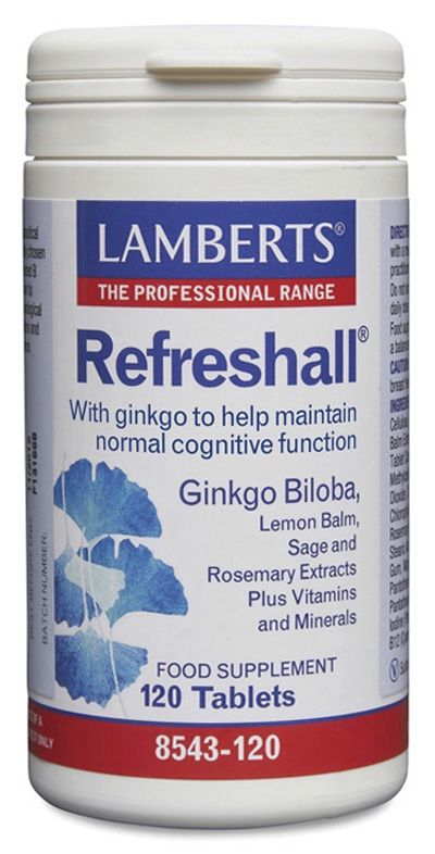 Refreshall · Lamberts · 120 comprimidos