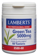 Té Verde · Lamberts · 60 comprimidos