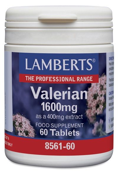 Valerian · Lamberts · 60 comprimidos