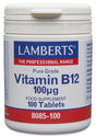 Vitamina B12 100 mcg  · Lamberts · 100 comprimidos